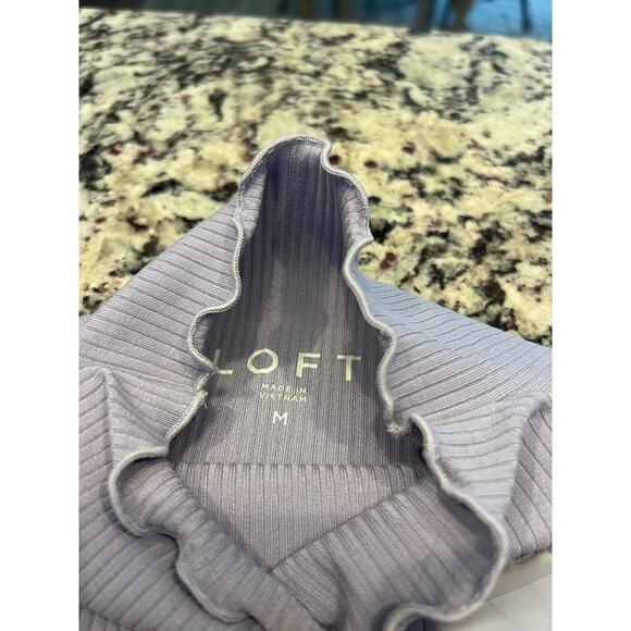 LOFT sweater size M NWT lavender - Picture 6 of 10